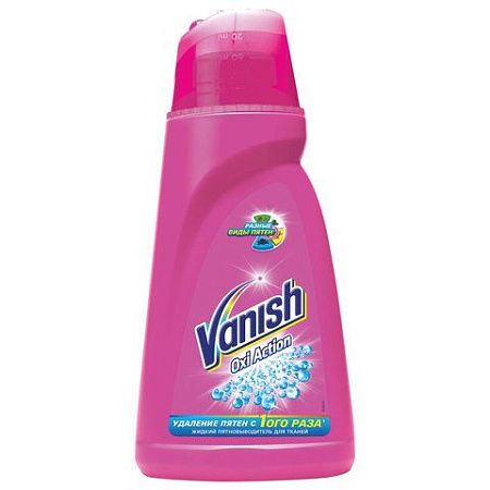 Средство для удаления пятен 1 л, VANISH (Ваниш) "Oxi Action", 7507026 