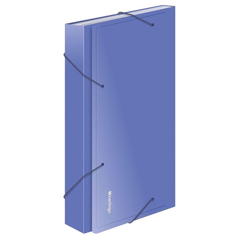 Папка 13 отделений Berlingo "Standard", А4, 700мкм, на резинке, ассорти 