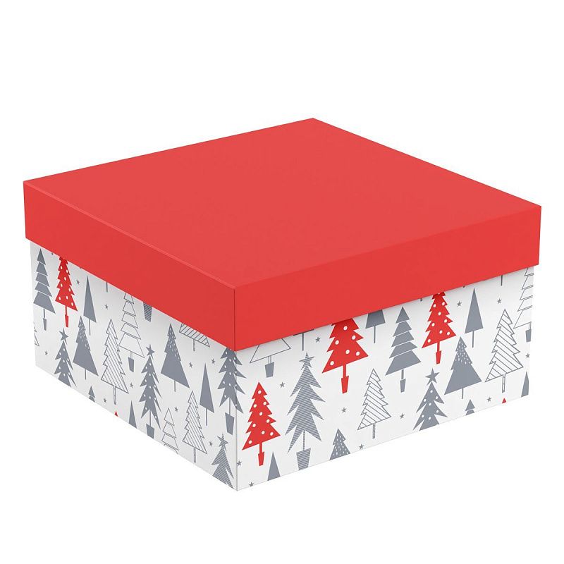 Коробка складная подарочная MESHU "Сканди", (20*20*11см)
