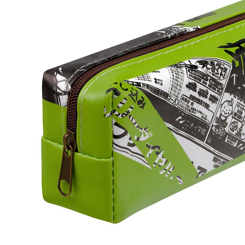 Пенал мягкий 200*55*40 MESHU "Strike", искусственная кожа 