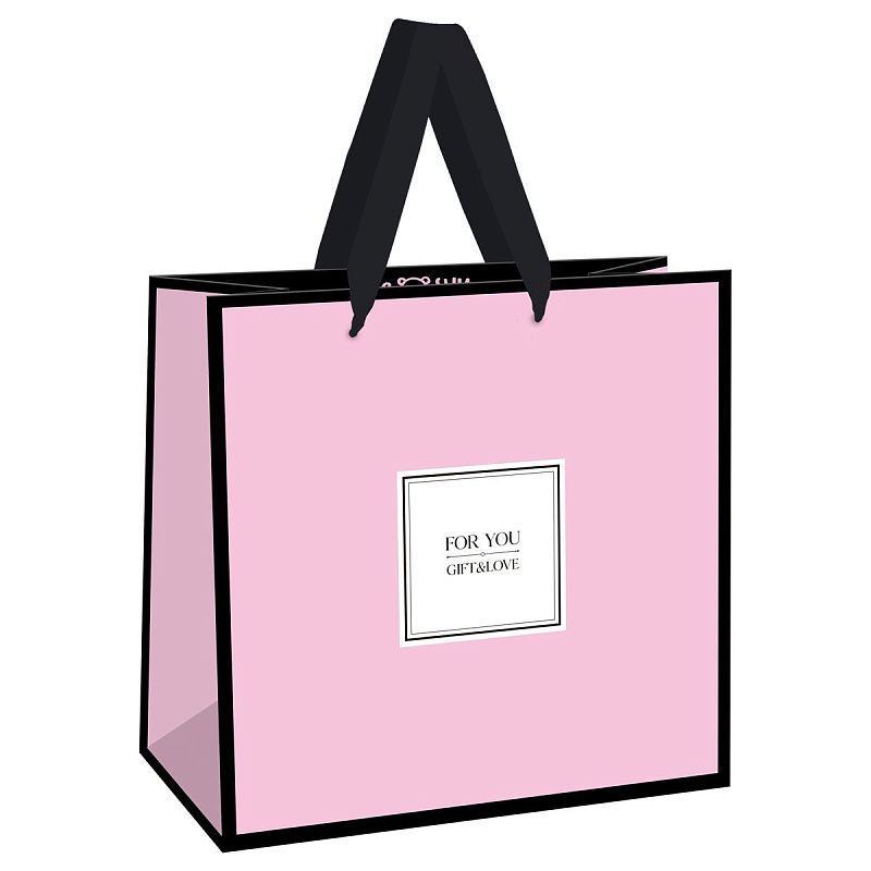 Пакет подарочный 20*20*10см MESHU "Boutique", матовая ламинация