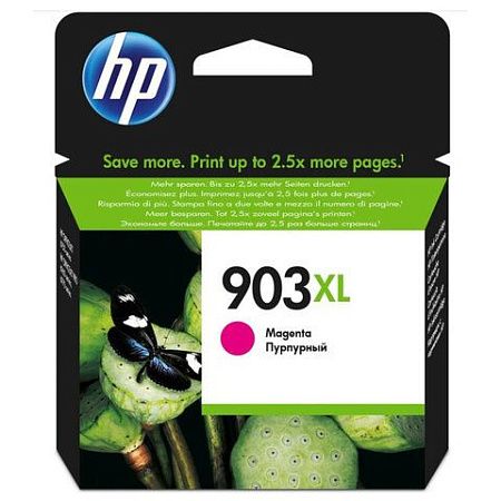 Картридж струйный HP (T6M07AE) OfficeJet 6950/6960/6970, №903XL, пурпурный, увеличенный ресурс 825 стр., оригинальный 