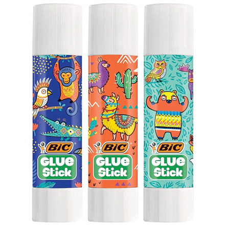 Клей-карандаш BIC "ECOlutions", 8 г, обесцвечивающийся после высыхания, 514784