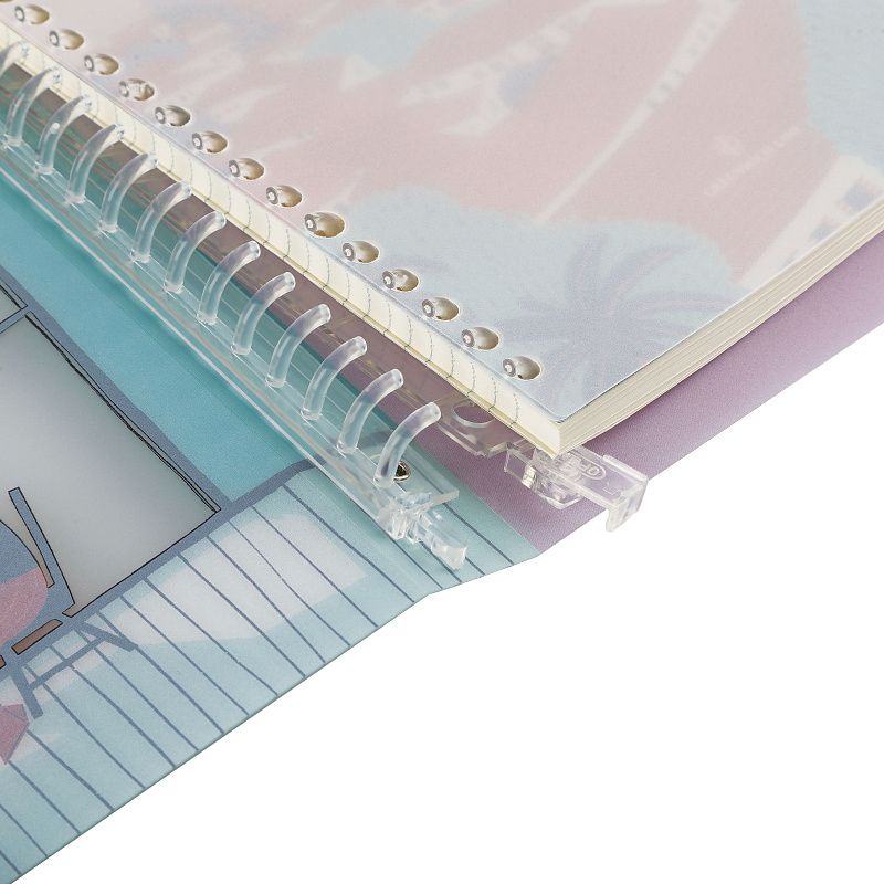 Тетрадь на кольцах 80л., А5, клетка Greenwich Line "Best memories", с пластиковой обложкой