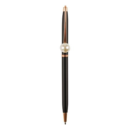 Ручка шариковая автоматическая MESHU "Black jewel" синяя, 1,0мм 