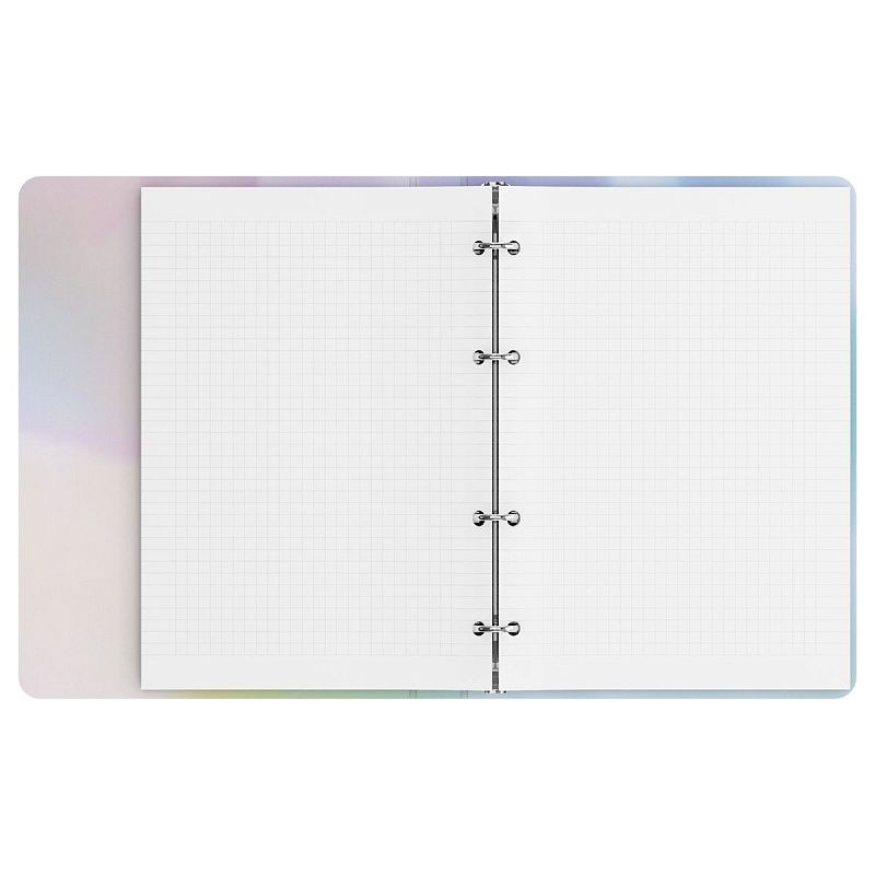 Тетрадь на кольцах А5, 120л., BG "Good vibes", картон, soft-touch ламинация, тиснение фольгой