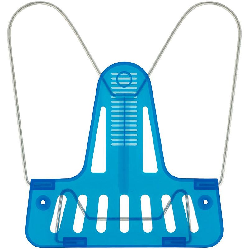 Подставка для книг СТАММ "Премиум", неоновая синяя 