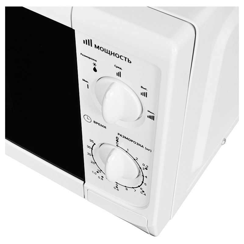 Микроволновая печь Starwind SWM5620, 20л, 700Вт, механическое управление, белая