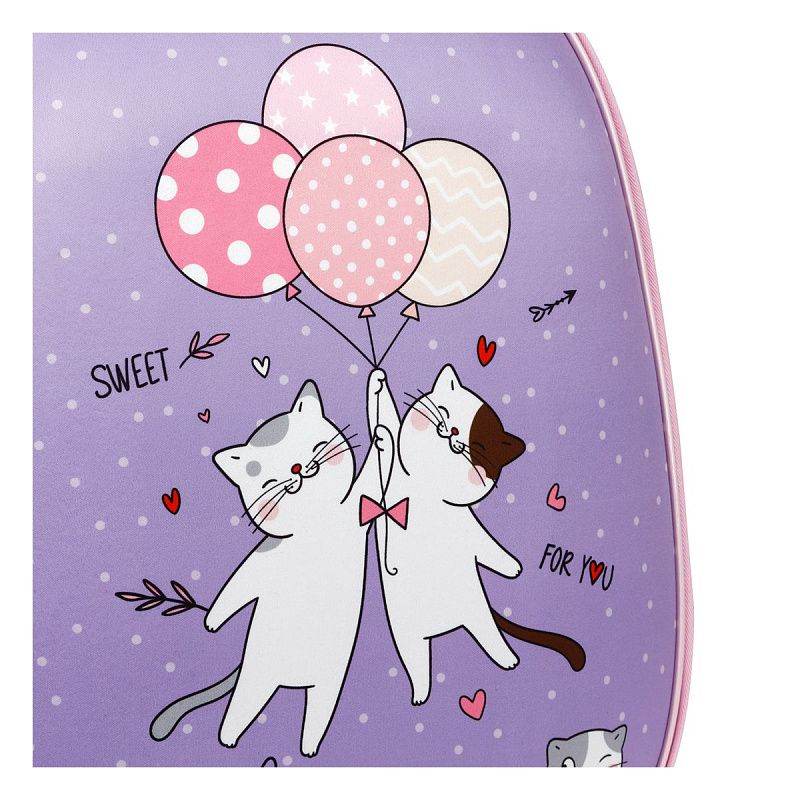 Ранец ArtSpace School Friend "Happy Cats" 39*30*18см, 2 отделения, 2 кармана, анатомическая спинка, пенал, мешок для обуви 