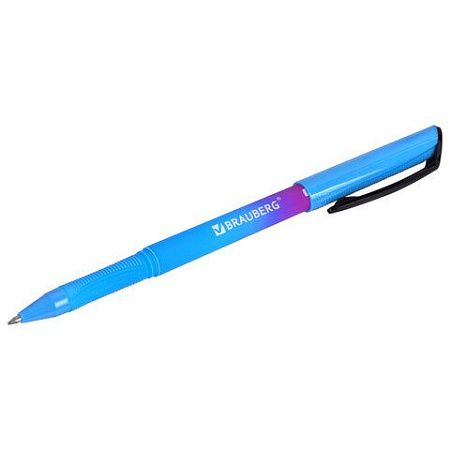Ручка стираемая гелевая BRAUBERG GRADE, СИНЯЯ, soft-touch, узел 0,7 мм, линия письма 0,5 мм, 144208 