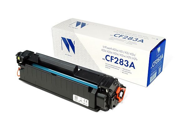 Картридж совм. NV Print CF283A (№83A) черный для HP LJ MFP M125/M127 (1500стр.)