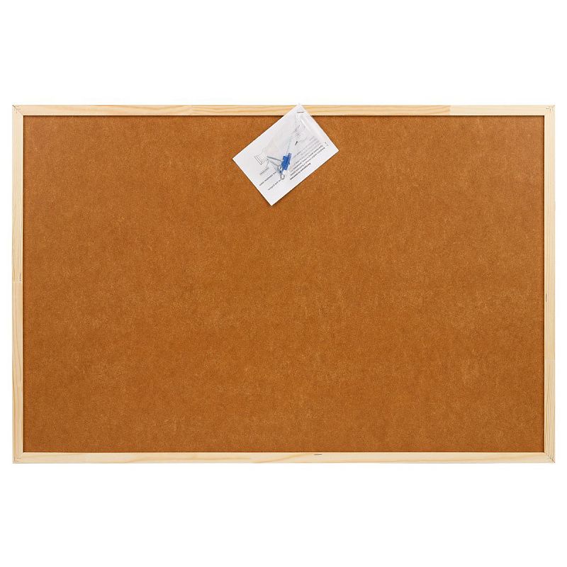 Доска магнитно-меловая OfficeSpace, 60*90см, деревянная рамка