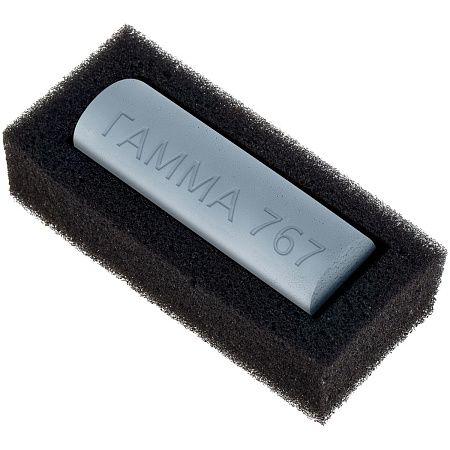 Пастель художественная Гамма, серая дымчатая № 767, штучная, картон.упак.