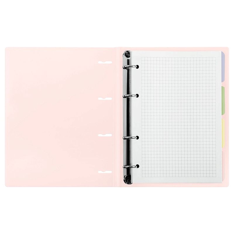 Тетрадь на кольцах А5, 120л., BG "Новатон. Бутон вишни", пластиковая обложка, с разделителями