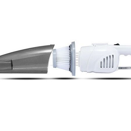 Пылесос вертикальный DEERMA DX118C, 2 в 1, потребляемая мощность 600 Вт, контейнер 1,2 л, белый