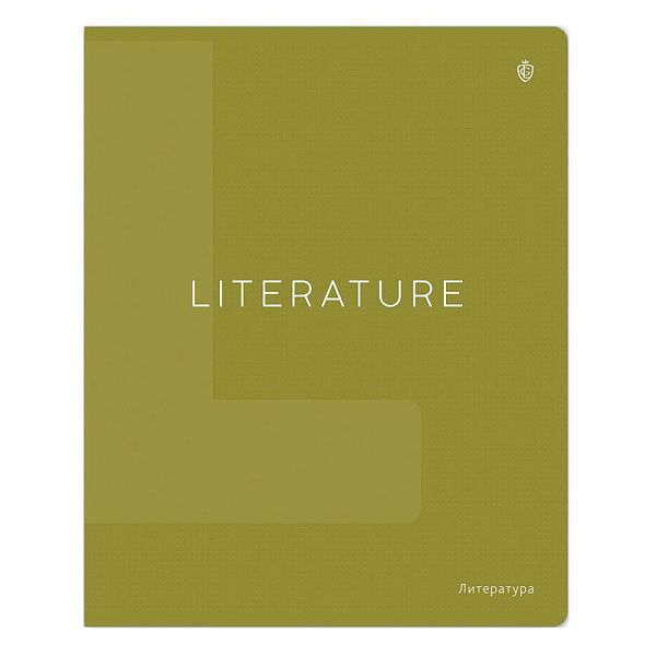 Тетрадь предметная 48л. Greenwich Line "Color theory" - Литература, пантонная печать, матовая ламинация, выборочный УФ-лак, 70г/м2