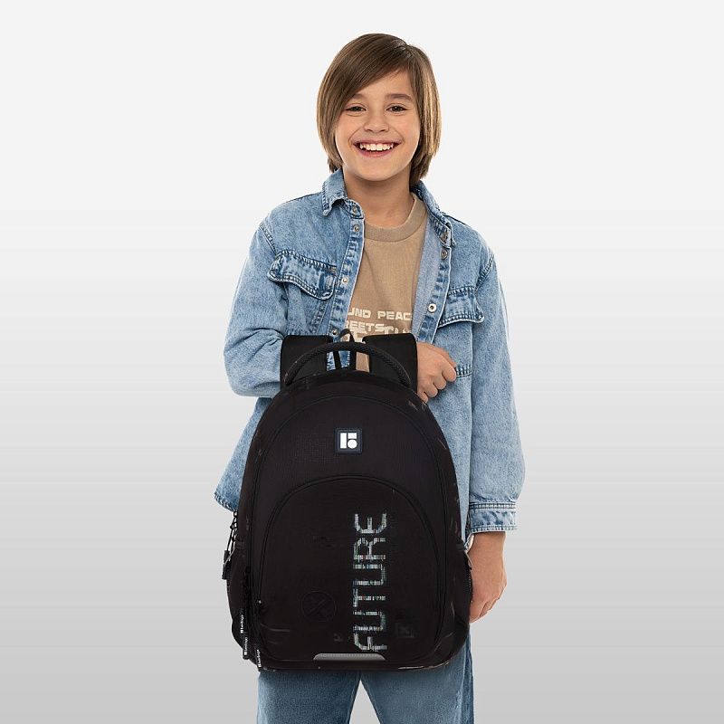 Рюкзак Berlingo ErgoFit "Future_X" 42*30*17см, 2 отделения, 3 кармана, эргономичная спинка 