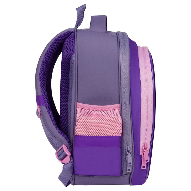 Ранец ArtSpace School Friend Light "Cool Purple" 35*29*12см, 2 отделения, 2 кармана, анатомическая спинка 