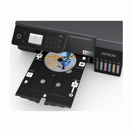 МФУ струйное EPSON L8100 "3 в 1", А4, 22 стр./мин, 5760х1440, печать на CD/DVD, Wi-Fi, СНПЧ, C11CK94402 