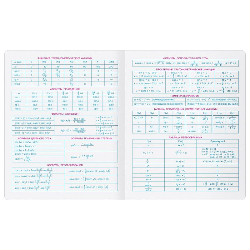Комплект (12 шт.) предметных тетрадей 48л. BG "Крафт", матовая ламинация