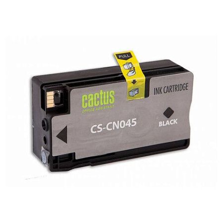 Картридж струйный CACTUS (CS-CN045) для HP OfficeJet 8100/ 8600, черный 