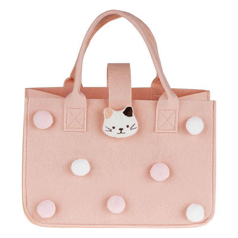 Сумка подарочная фетровая, 30*20*18см MESHU "Kitty"