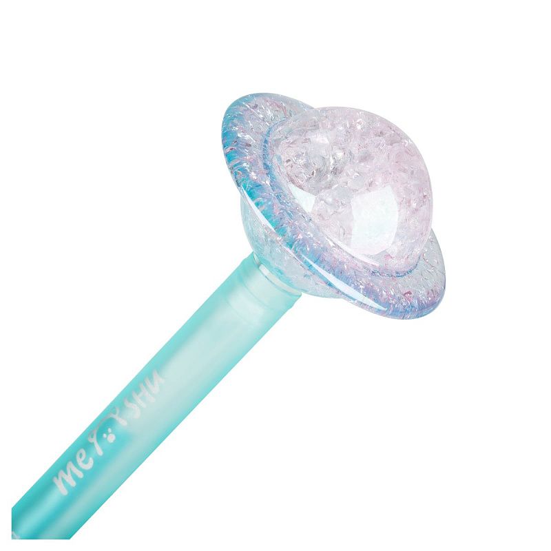 Ручка шариковая MESHU "Planet" синяя, 0,5мм, корпус ассорти 