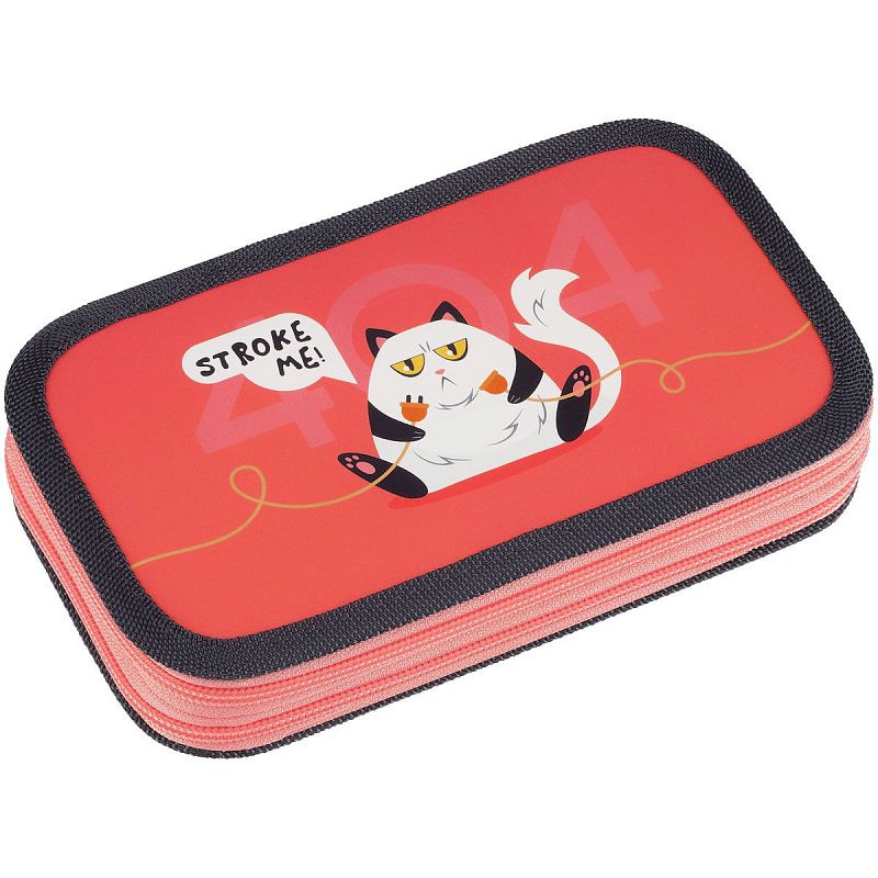 Пенал 2 отделения, 190*105 ArtSpace "404", ламинированный картон 