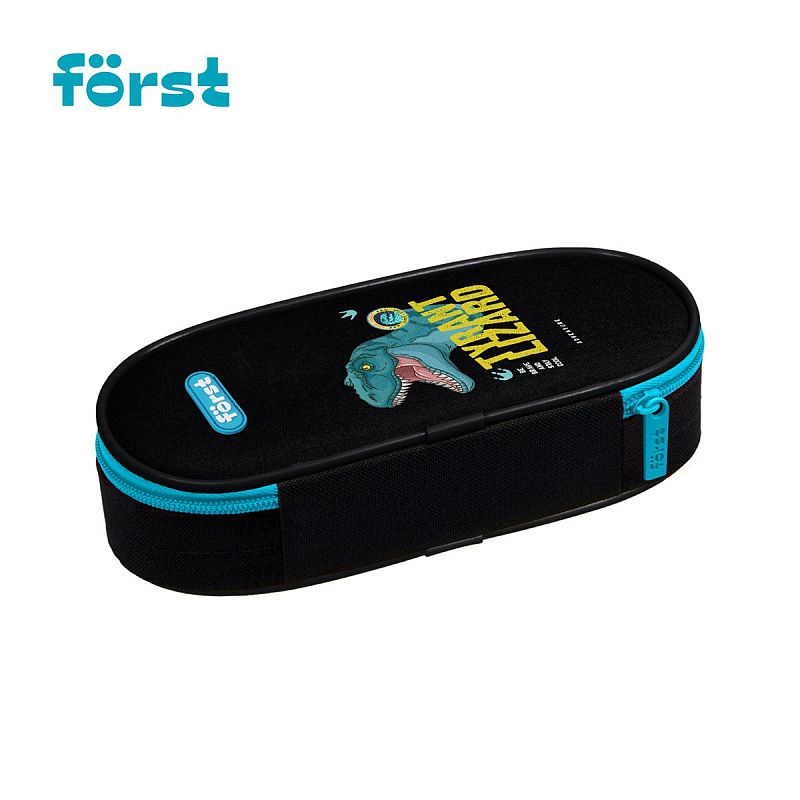 Пенал корпусный 1 отделение, 220*90*45 Först "Cool adventure", полиэстер 