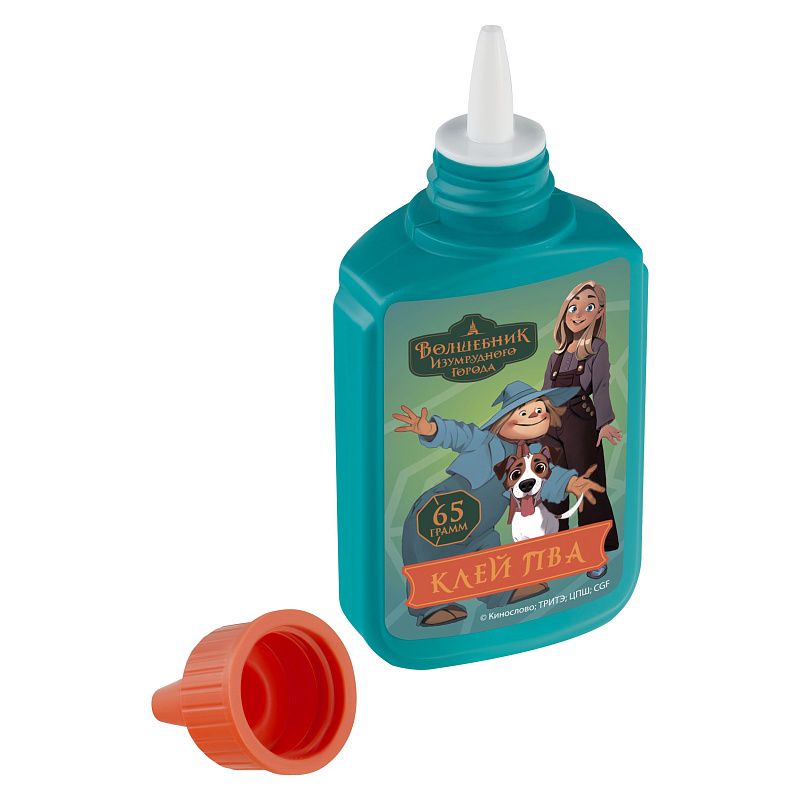 Клей ПВА Мульти-Пульти "Волшебник Изумрудного города", 65г