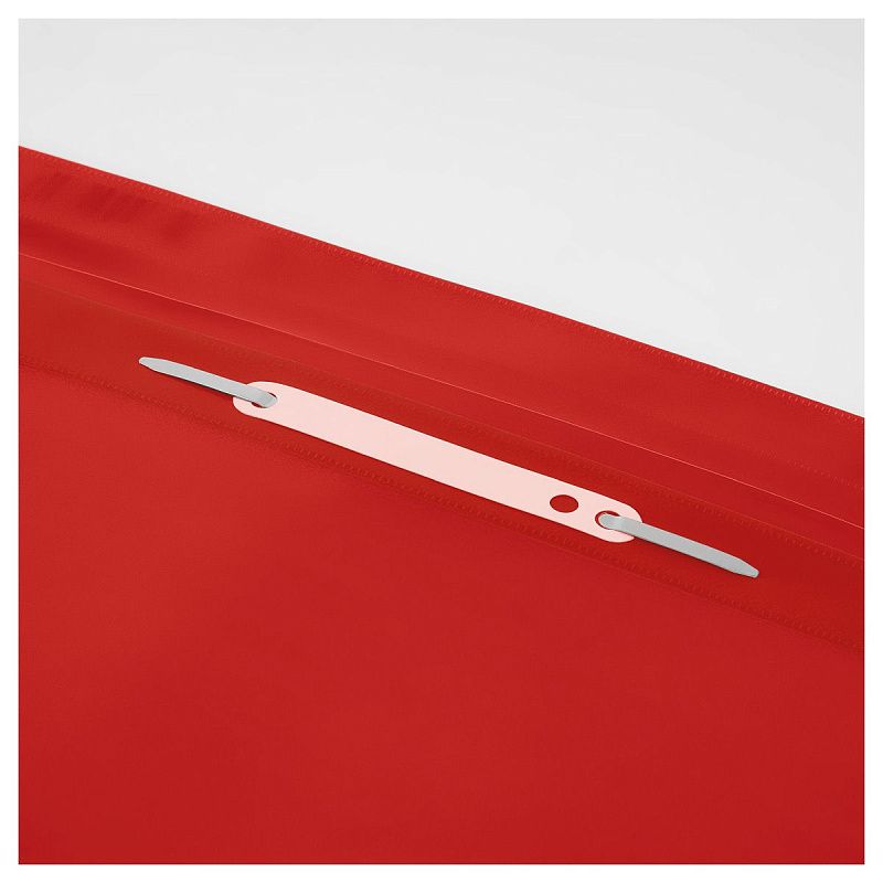 УЦЕНКА - Папка-скоросшиватель пластик. СТАММ А4, 160мкм, красная с прозр. верхом 