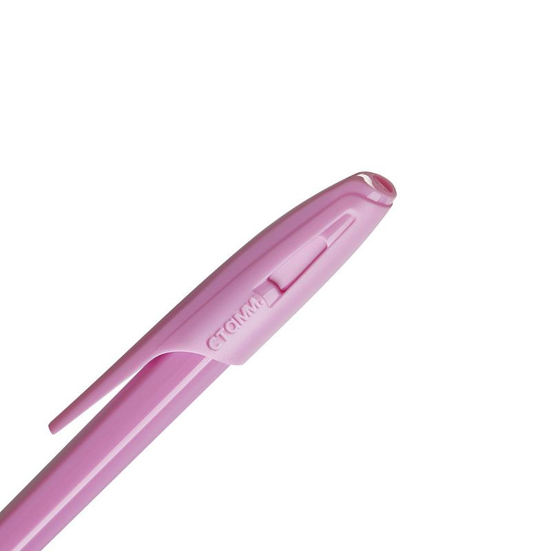 Ручка шариковая СТАММ "Орбита 150" синяя, 0,7мм, пастельный микс, ассорти 