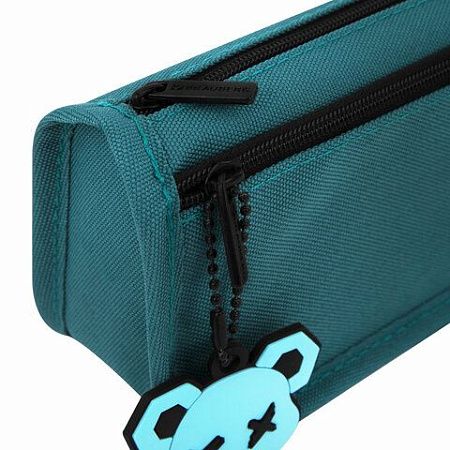 Пенал мягкий BRAUBERG KIDS, 2 отделения, полиэстер, Cool bear, 22x10x6 см, 273554 