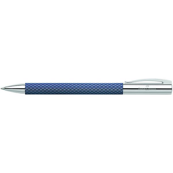 Ручка шариковая Faber-Castell "Ambition OpArt Deep Water" черная, 1,0мм, поворот., корпус глубокий синий, инд. упаковка Ручка шариковая Faber-Castell "Ambition OpArt Deep Water" черная, 1,0мм, поворот., корпус глубокий синий, инд. упаковка