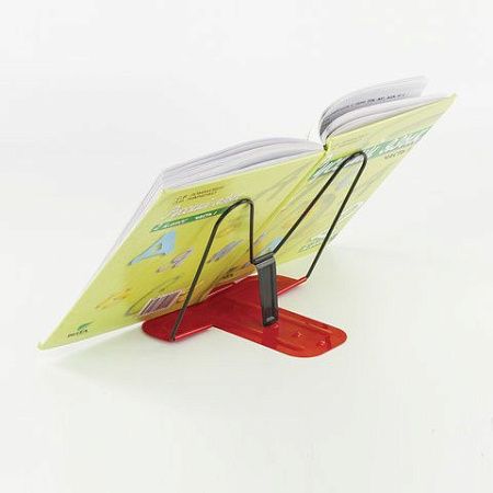 Подставка для книг ЮНЛАНДИЯ ПРЕМИУМ, металлическая, ассорти, европодвес, 236902 