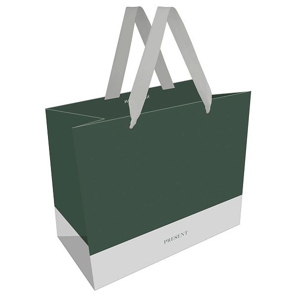 Пакет подарочный 32*26*12см MESHU "Serene colors", матовая ламинация