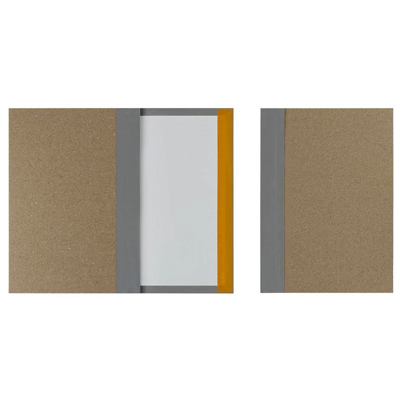 Папка архивная для переплета OfficeSpace, 100мм, без клапанов, переплетный картон, корешок - бумвинил 