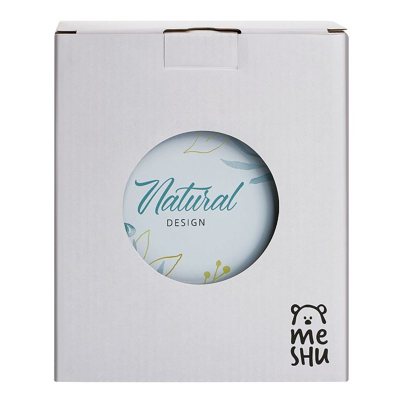 Подставка для книг MESHU "Natural", металлическая, 3 отделения, раздвижная 