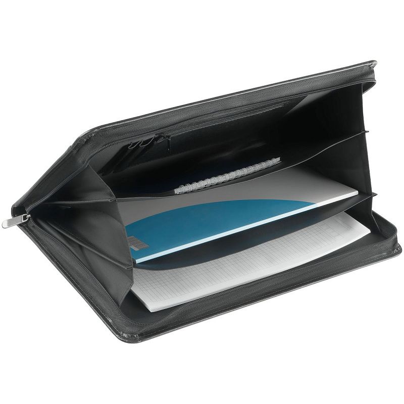 Папка деловая OfficeSpace "Jemini" имп. кожзам, на молнии 