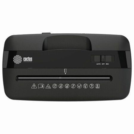 Уничтожитель (шредер) CACTUS CS-SH-A3, 4 уровень секретности, фрагменты 4х39, 6 листов, 13 литров