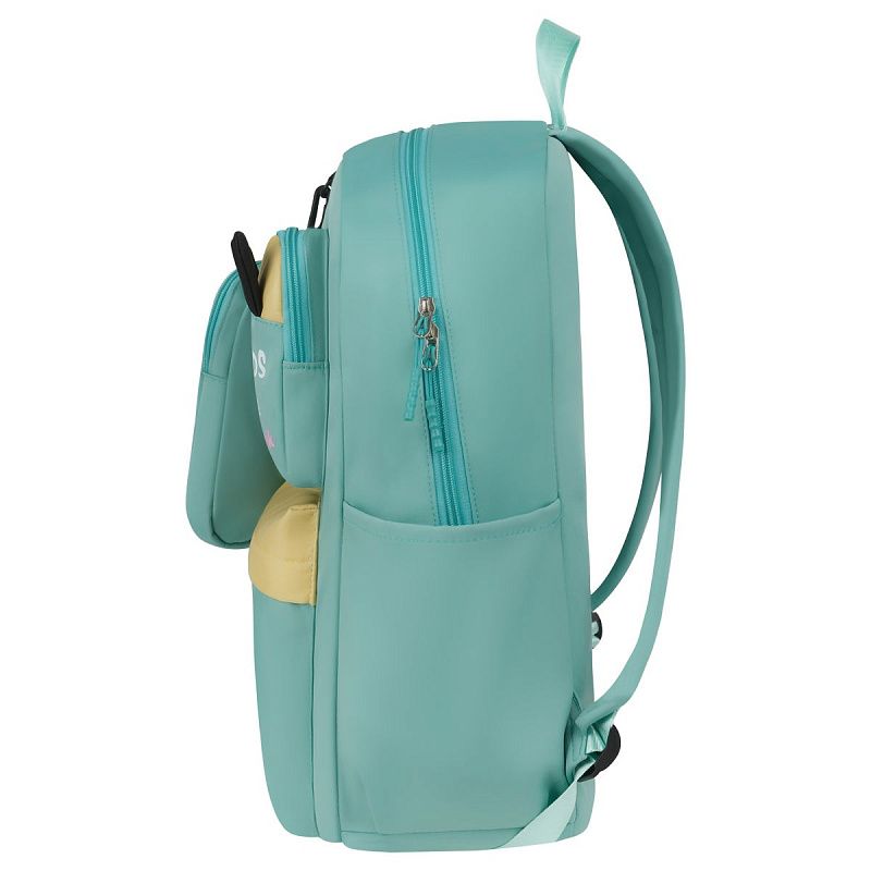 Рюкзак MESHU "Cloud green", 43*30*13см, 1 отделение, 5 карманов, уплотненная спинка,  в комплекте пенал 20*6см 