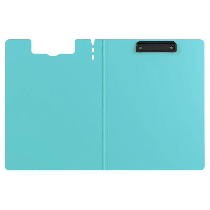 Папка-планшет с зажимом Berlingo "Haze" А4, пластик (полифом), 1800мкм, сиреневая 