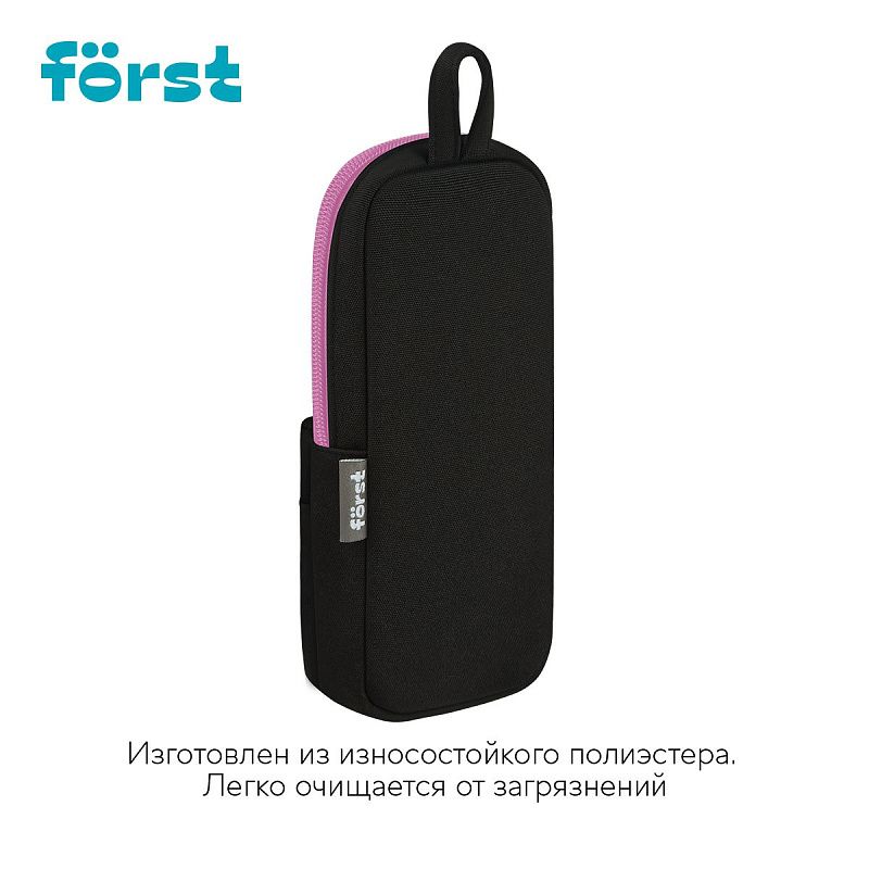 Пенал мягкий 1 отделение, 1 карман, 210*90*40 Först "Tokio style", текстиль 