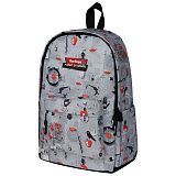 Рюкзак Berlingo Casual "First in Space" 39,5*27*13см, 1 отделение, 3 кармана, уплотненная спинка