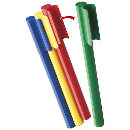 Фломастеры Faber-Castell "Connector", 60цв., смываемые, соединяемые колпачки, пластик. уп., европодвес