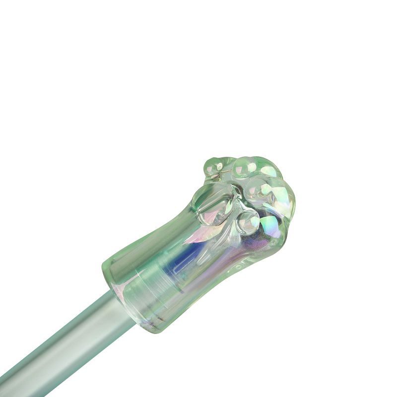 Ручка гелевая стираемая MESHU "Pads" синяя, 0,5мм, корпус ассорти, с топпером 