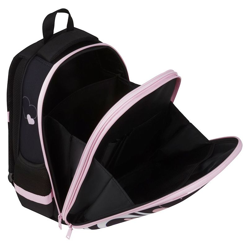 Ранец ArtSpace School Friend "Cool Girl" 39*30*18см, 2 отделения, 2 кармана, анатомическая спинка 