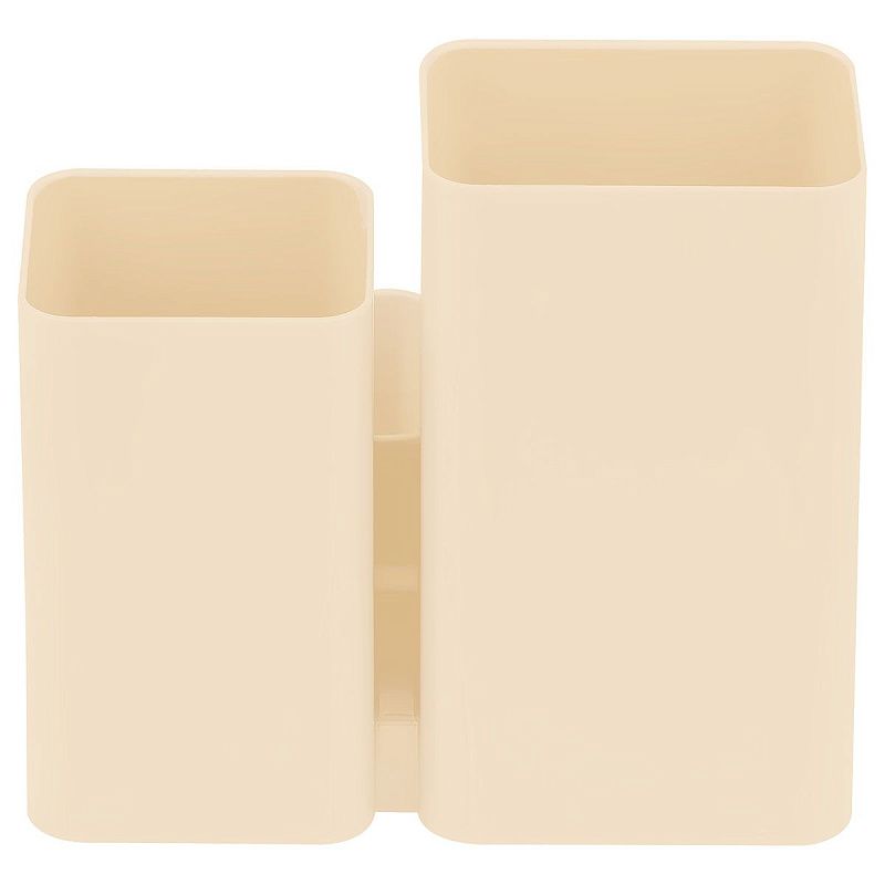 Настольная подставка СТАММ "Юниор", пластиковая, бежевая