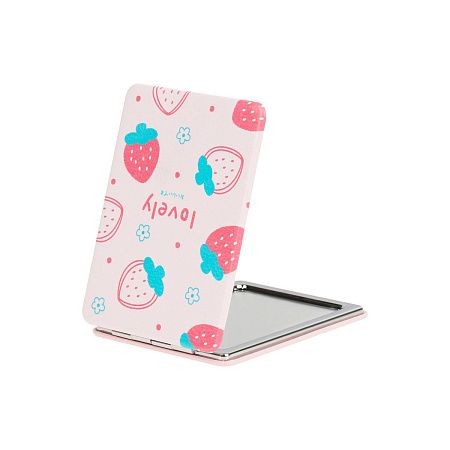 Зеркальце карманное складное MESHU "Lovely strawberry"