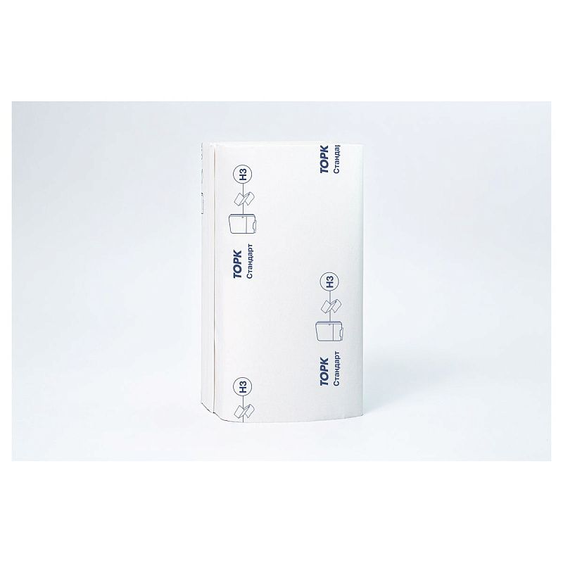 Полотенца бумажные лист. Tork "Universal"(ZZ-сл)(H3) 1-слойные, 250л/пач., 23*23см, белые 